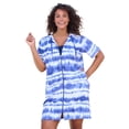 thumbnail image 1 of Swim 365 Women's Plus Size Terry Longer-Length Hooded Zip-Front Swim Cover-Up, 1 of 6