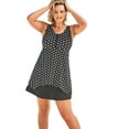 thumbnail image 1 of Swim 365 Women's Plus Size Longer-Length Tankini Top, 1 of 6