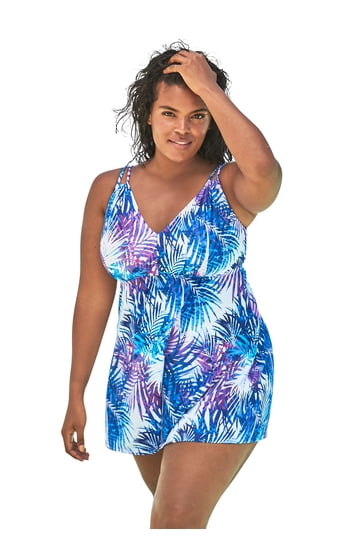 Shop Knee-Length Swim Dresses and Coverups for Women at Walmart
