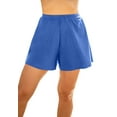 thumbnail image 1 of Swim 365 Women's Plus Size Loose Swim Short With Built-In Tummy Control Brief, 1 of 4