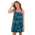 thumbnail image 1 of Swim 365 Women's Plus Size Princess-Seam Swim Dress, 1 of 3
