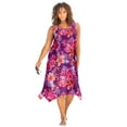 thumbnail image 1 of Swim 365 Women's Plus Size Sharktail Beach Cover Up, 1 of 6