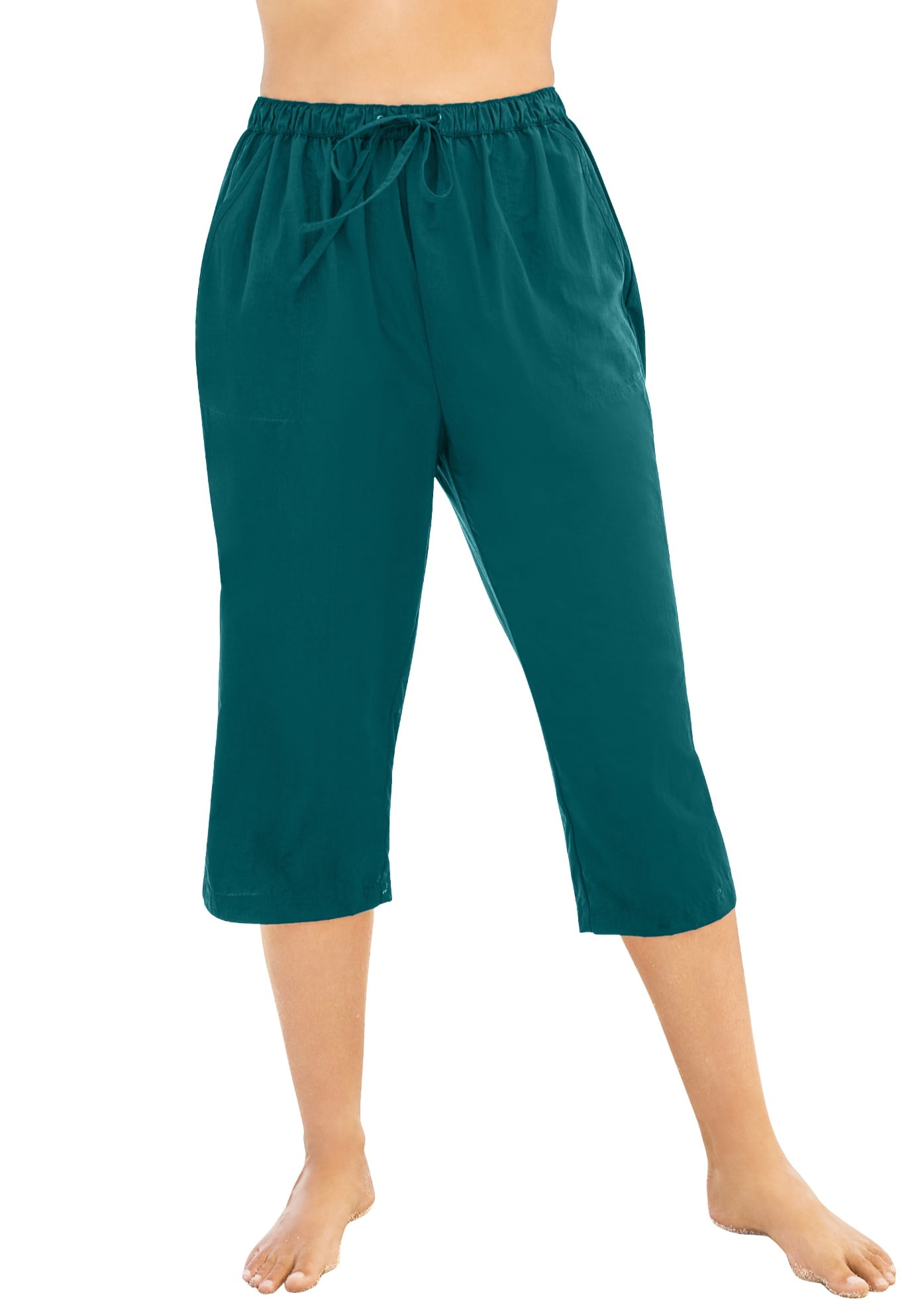 CG Women’s Navy Cover women Capri Swim  Pants