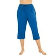 thumbnail image 1 of Swim 365 Women's Plus Size Taslon Cover Up Capri Pant, 1 of 6