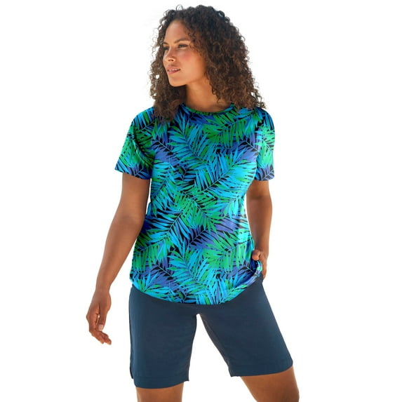 Swimsuits for All Women's Plus Size The Swim Tee