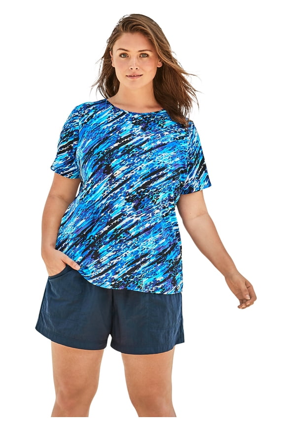 Swim 365 Women's Plus Size The Swim Tee