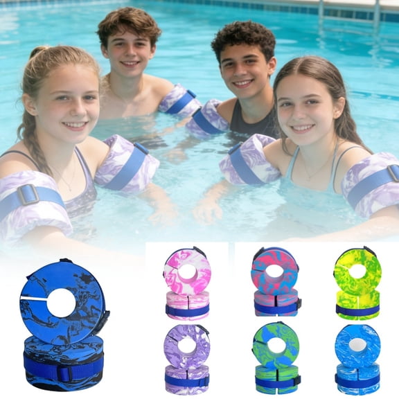 Swim Aquatic Cuffs, Water Aerobics Cuffs Fitness Pool Exercise Weights Set, Portable Adjustable Pool Exercise Training Weights for Professionals Swim Fitness Training Pool Exercise