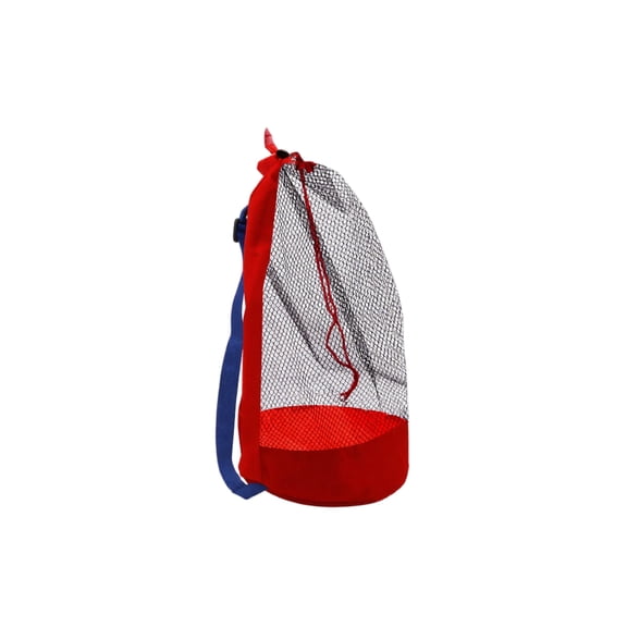 Swim Bag Mesh Drawstring Backpack, Beach Backpack, Swim Bags for Swimmers, Beach Bag Storage Tote, Large Capacity Portable Bag, Beach Backpack for Swimming Gym