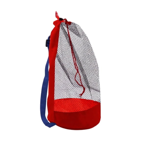 Swim Bag Mesh Drawstring Backpack, Beach Backpack, Swim Bags for Swimmers, Beach Bag Storage Tote, Large Capacity Portable Bag, Beach Backpack for Swimming Gym