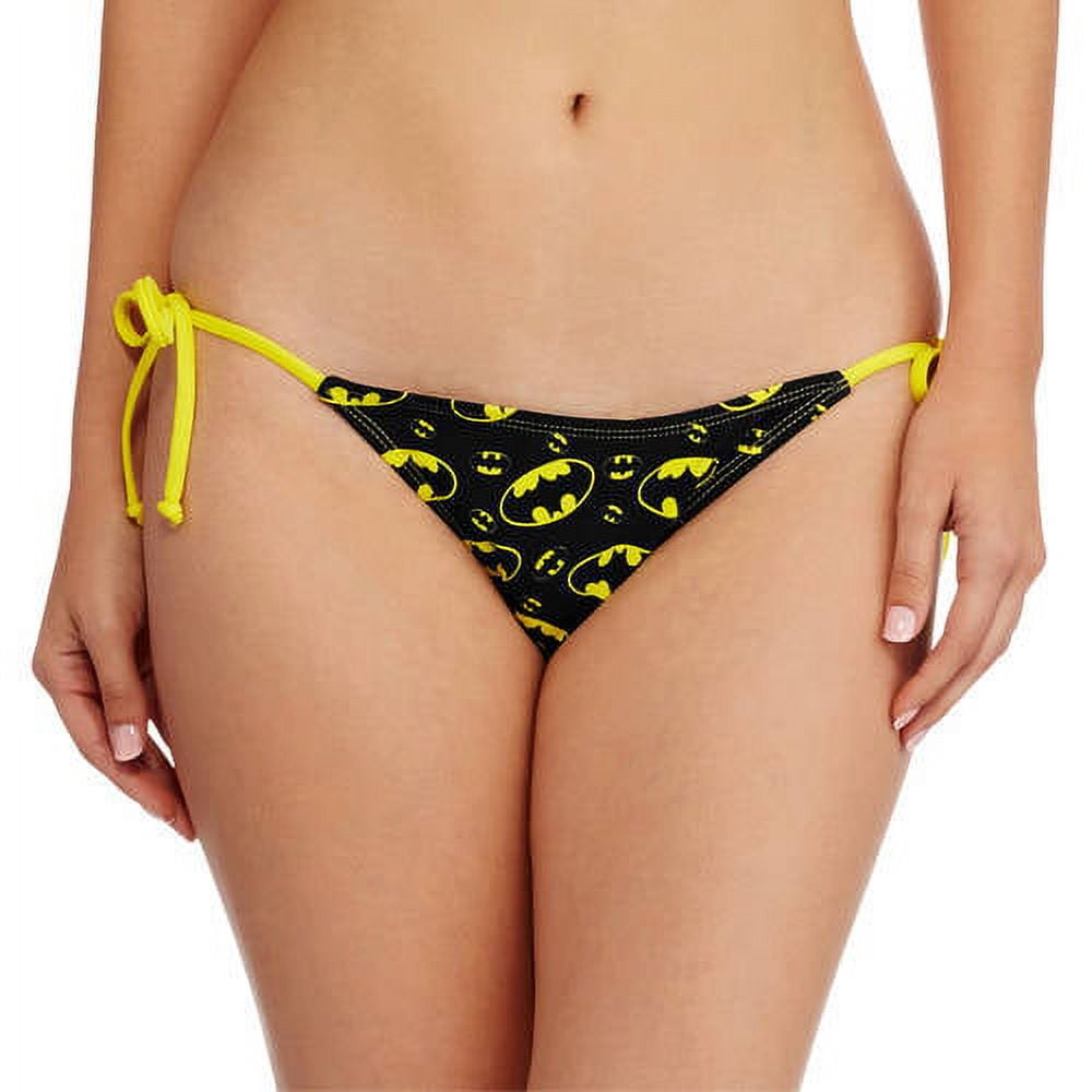Swim Batman Two Toned Bikini Swimsuit Bottom 