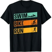 Swim Bike Run Triathlete Sports Triathlon Triathlons T-Shirt