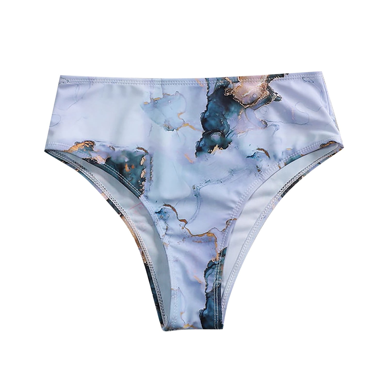 Swim Bottoms Pattern Print Sexy Push Up Bikini Set Swimsuit Thong