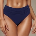 thumbnail image 1 of Women's Swim Shorts $4.99 Plus Size​ Tummy Control Bikini Bottoms Solid Color Resistant Bathing Suit Bottom, 1 of 6