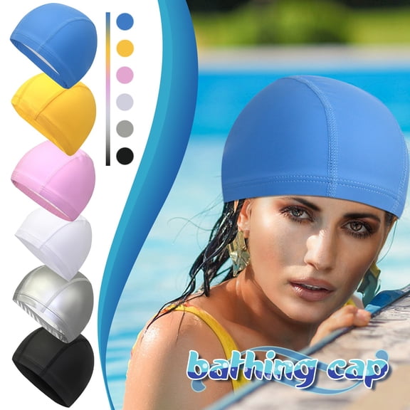 Swim Cap, High Elasticity Swimming Cap Keeps Hair Clean Breathable Fit Both Long Hair Short Hair, Swim Caps Woman Men One Size Hat