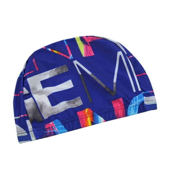 Swim Caps for Baby Boys and Girls Baby Boys and Girls's Swim Cap Cute Cartoon Design Comfortable for Boys and Girls Baby Boys and Girls Babies and Students Fabric Swimming Cap &Light One Size