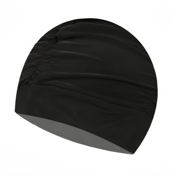 Swim Caps for Women Swimming for Long Hair, Swim Cap Pleated Elastic Comfort Bathing Cap, Swim Hats Keep Hairstyle Unchanged