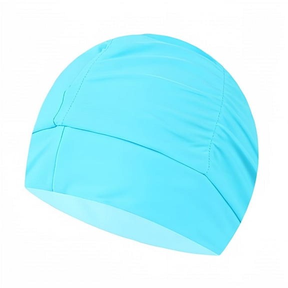 Swim Caps for Women Swimming for Long Hair, Swim Cap Pleated Elastic Comfort Bathing Cap, Swim Hats Keep Hairstyle Unchanged