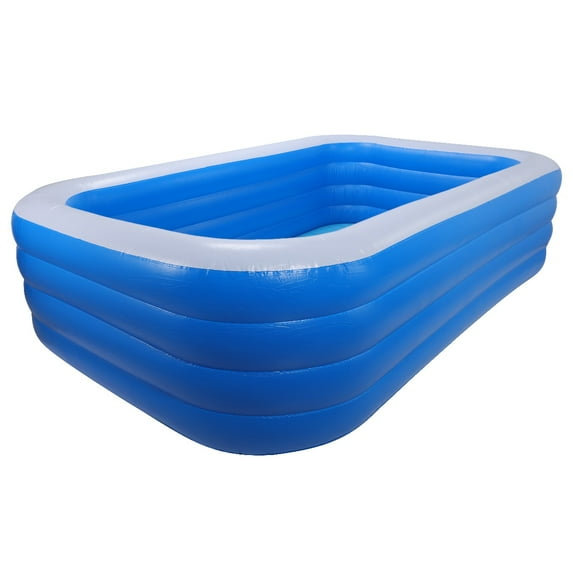 Swim Center Inflatable Family Pool 120" X 72" X 28" Inflatable Pool for Kids and Adults