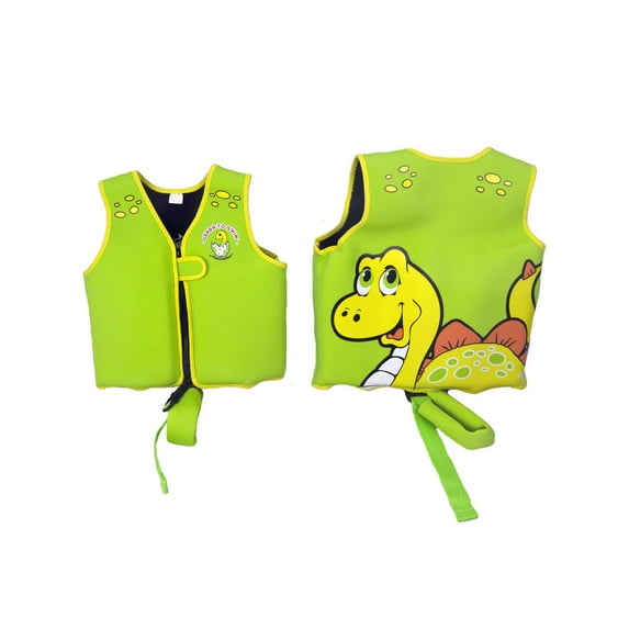 Swim Central Children's Smiling Dinosaur Life Jacket, Green, 1-3 Years