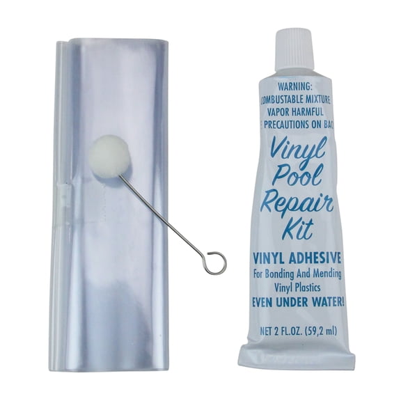 Swim Central Multi-Use Repair Kit for Swimming Pools and Inflatables - 6" - Blue and White