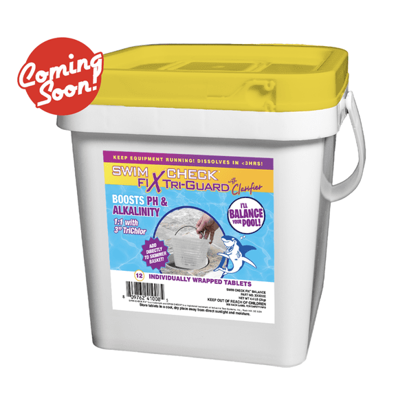 Swim Check Fix Tri-Guard w/ Clarifier - 12 Tablets