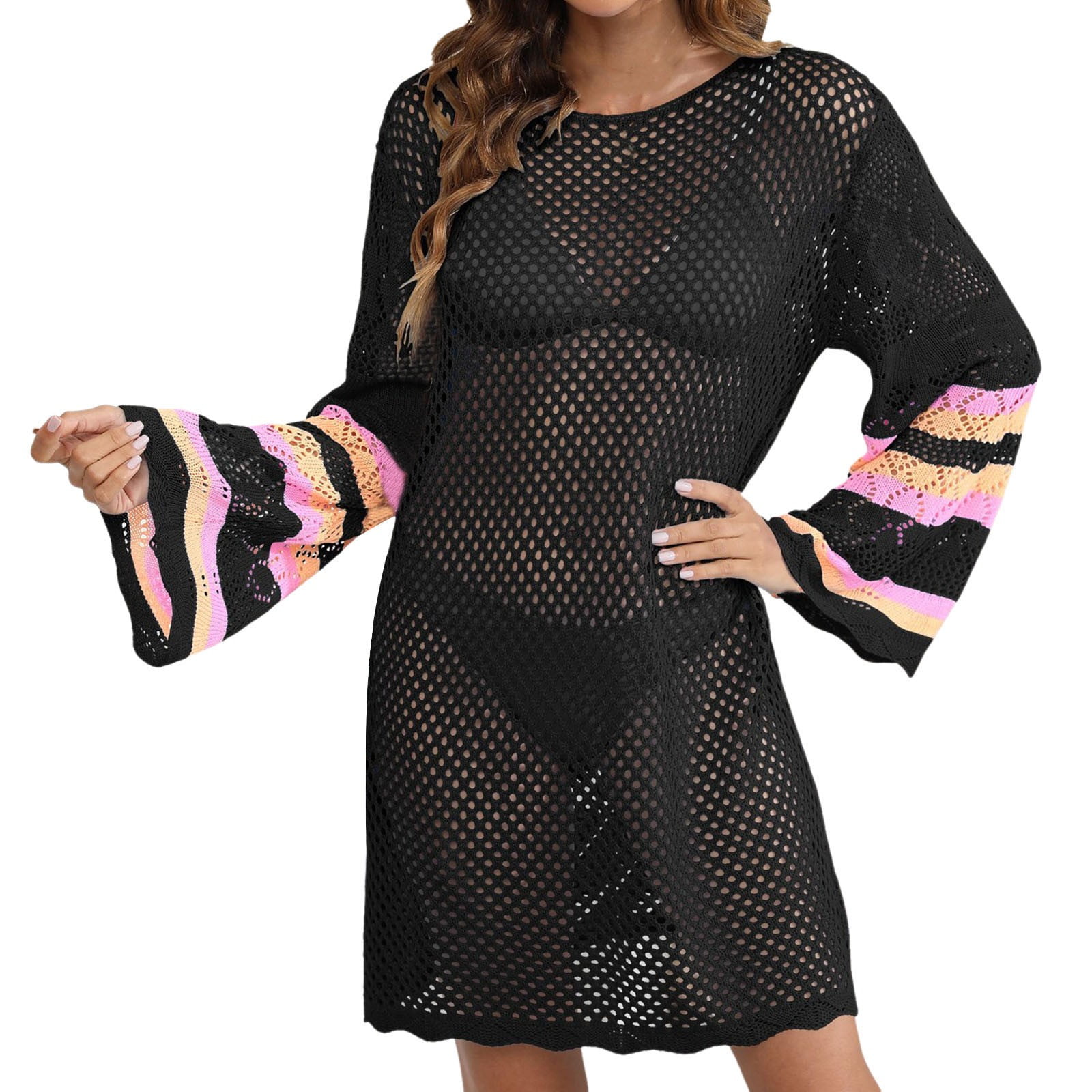 Swim Cover Up for Women Women's Beach Vacation Cover Up Spaghetti