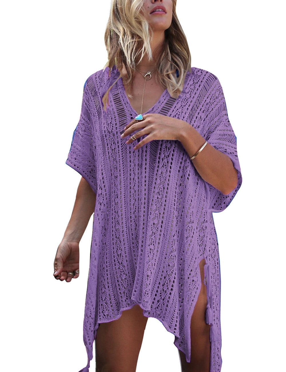 Swim Cover Ups for Women Crochet Bathing Suit Cover UK | Ubuy