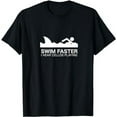 thumbnail image 1 of Swim Faster I Hear Cellos - Funny T-Shirt for Shark Fans, 1 of 5