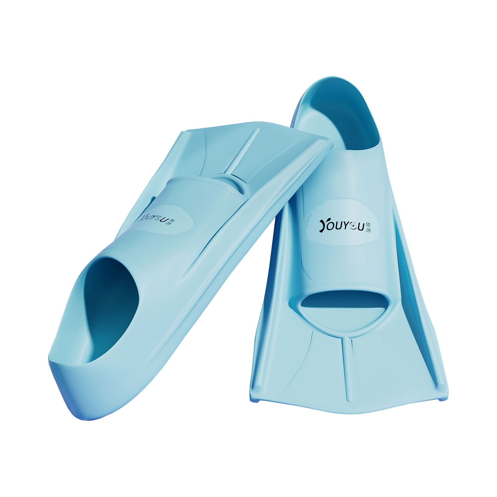 Swim Fins for Women and Kids, Short Training Fins for , Breaststroke