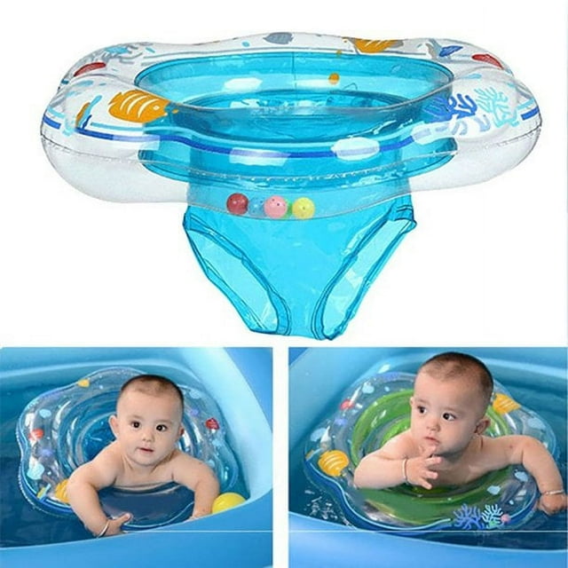 Baby Swim Floats Inflatable Swim Ring with Safety Seat for Infants and