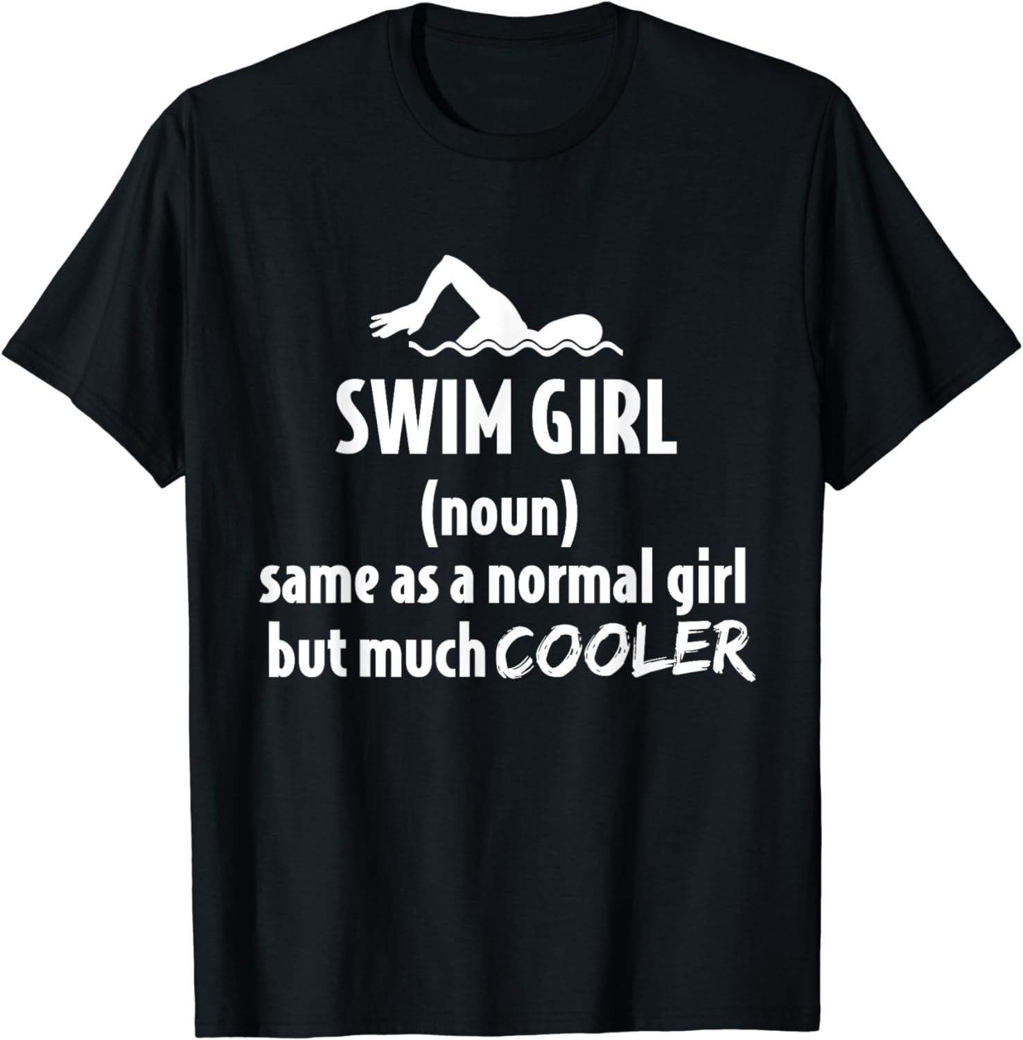Swim Girl Female Swimming Girl TShirt