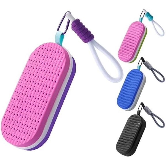 Swim Goggle Case For Swimming Goggles, Silicone Protective Cases with Drain Hole for Goggles,Swim Goggles Case with Lanyard