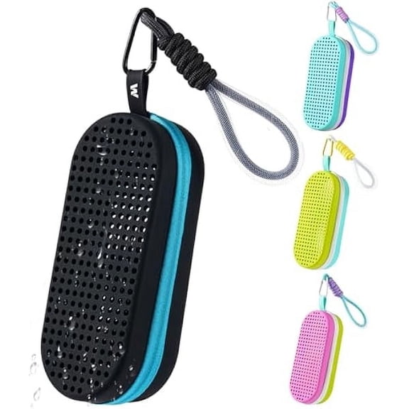 Swim Goggle Case For Swimming Goggles, Silicone Protective Cases with Drain Hole for Goggles