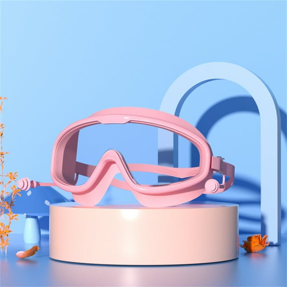 Swim Goggle,Pool Eyewear,Large Frame HD Watertight Silicone Seal Adjustable Strap Eye Protector For Teen Indoor Outdoor Swimming Training Use