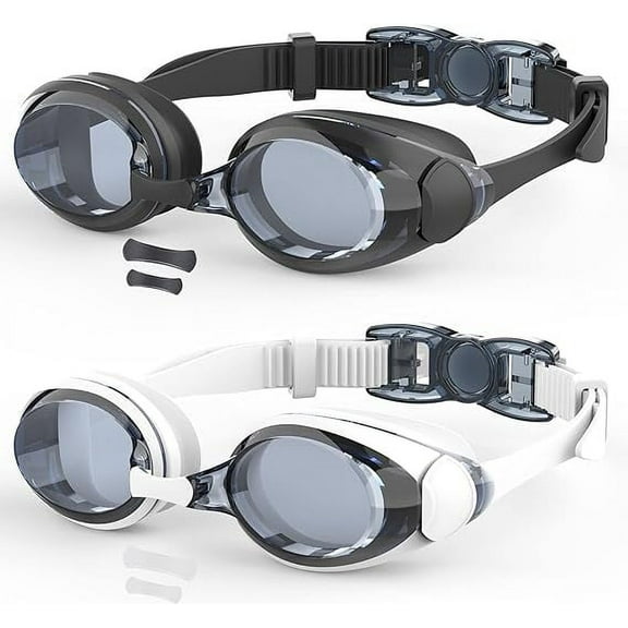 Swim Goggles,2Pack Swimming Goggles for Men Women Adults Youth Anti Fog/No Leak/Clear Vision/UV Protection