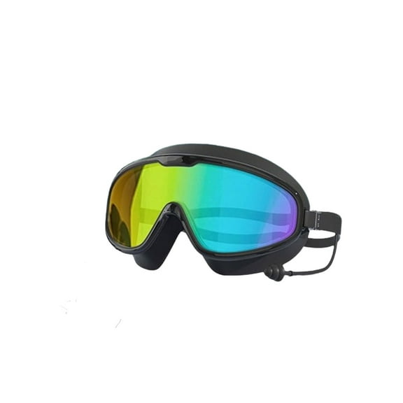 Swim Goggles, Adult Swim Goggles Swimming Goggles, Anti-fog UV Protection No Leaking 180° Wide View Clear Vision Pool Goggles Scuba Swim Mask Snorkeling Mask for Adult Men Women Youth