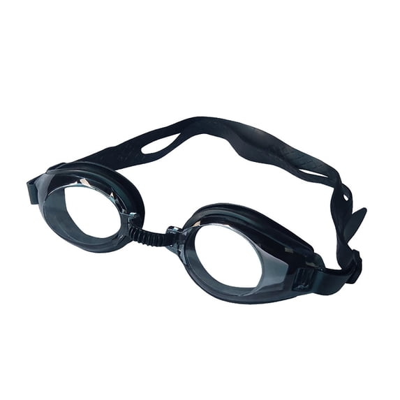 Swim Goggles, Anti-Fog No Leak UV Protection Clear Vision Swimming Goggles for Lap Training & Water Sports(Black,One Size)(Black,One Size)
