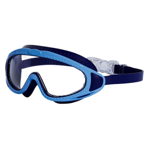 Swim Goggles High-Definition Large Frame Wide-Angle Clear Waterproof Water-Tight for Men Women Youth
