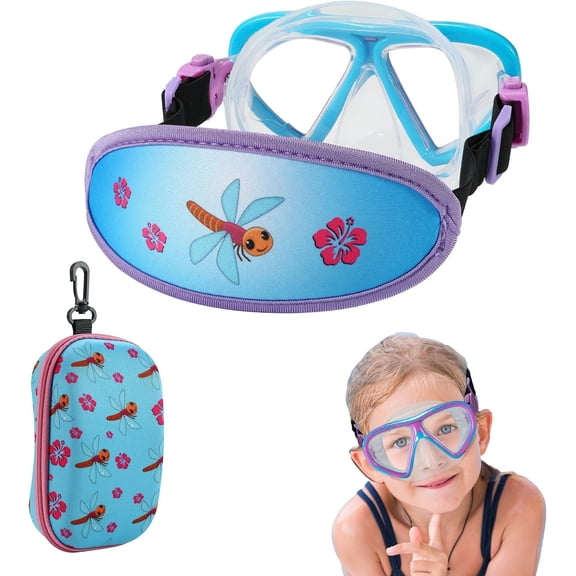 Swim Goggles Nose Cover, Goggles No Hair Pull,Anti Fog Swimming Mask