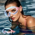 thumbnail image 1 of Swim Goggles for Adults, Anti Fog UV Protection Wide Vision Lenses, Soft Silicone Leak Proof Seal, Adjustable Strap for Swimming Training, 1 of 6