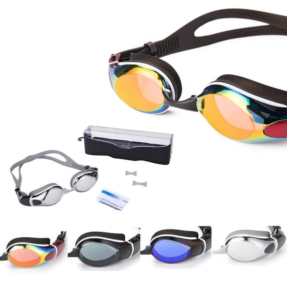 Swim Goggles for Men Women, Swimming Goggles Anti Fog UV Protection