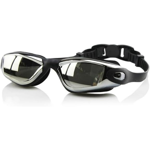 Swim Goggles, high-definition anti-fog waterproof electroplated goggles For Adult Men Women Youth