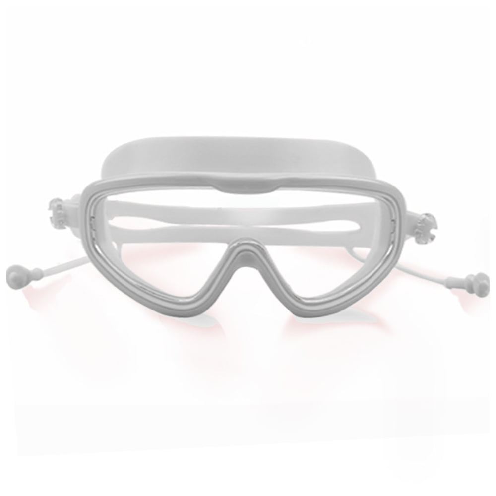 Swim Goggles with Ear Plugs, Anti Fog UV Protection No Leaking ,Leak