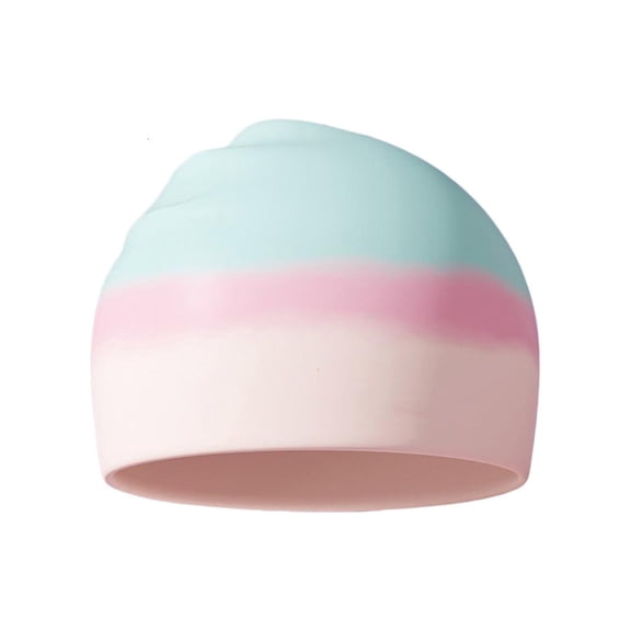 Swim Hat Silicone Swimming Hat for Women Short/Long Hair Water Resistant Swim Hat Beach Surfing Hat for Swimming Pool