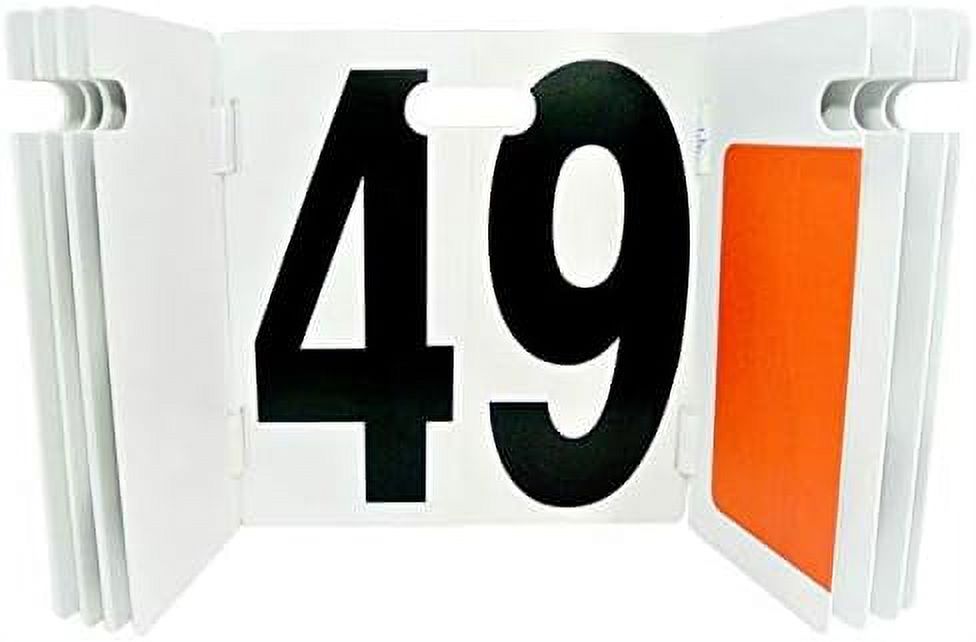 Swim Lap Counter 4" x 14" Odd 16 Numbers Counts up to 69 for Distance Events at Swim