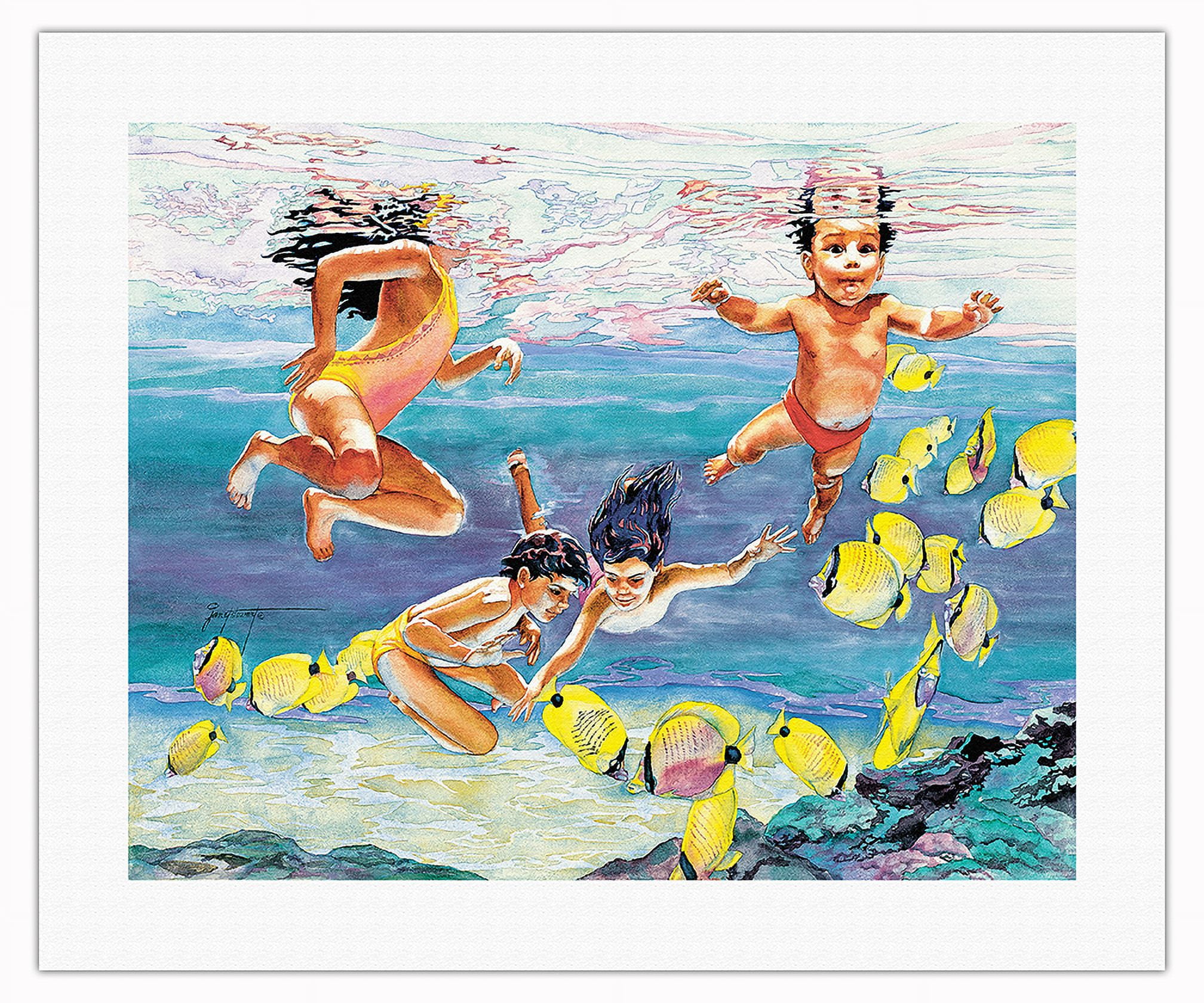 Swim Like a Fish (ʻAukai Kohu Like He Iʻa) Hawaiian Children From