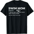 thumbnail image 1 of Swim Mom Definition Swimming Best Mom Ever Mother's Day T-Shirt Black 3X-Large, 1 of 4