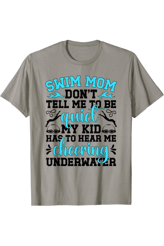 Swim Mom Funny Swimming Mama Of A Swimmer Mom Swim Mother T-Shirt Unisex S-5XL Hot Trending Shirt, Vintage Birthday Gift