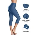 thumbnail image 1 of Swim Pants for Women High Waisted Swim Capris Gradient Color Swim Shorts Swimming Leggings, 1 of 7