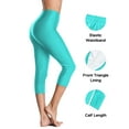 thumbnail image 1 of Swim Pants for Women High Waisted Swim Capris Gradient Color Swim Shorts Swimming Leggings, 1 of 6
